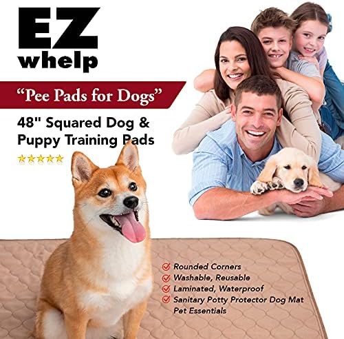 EZwhelp Reusable Dog Pee Pads, Washable Waterproof Mat 27x32 in, 1-Pack