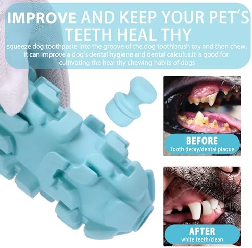 8 Hour Cooling Ice Lolly Dog Toys for Summer, Water & Milk Freezable Feeder