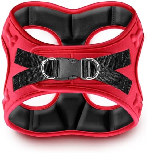 No Pull Dog Harness for Small, Medium & Large Dogs – Soft Padded, Adjustable Step-in Pet Vest with Leash Clips, Reflective Straps & Control Handle