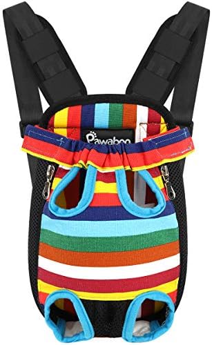 Pawaboo Pet Front Carrier Backpack for Small Medium Dogs