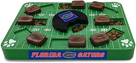 Pets First NCAA Florida Gators Puzzle Toy, Puzzle Treat Dog Toy, Interactive Dog Treat Toy, Dog Puzzle Fedding Slow Toy