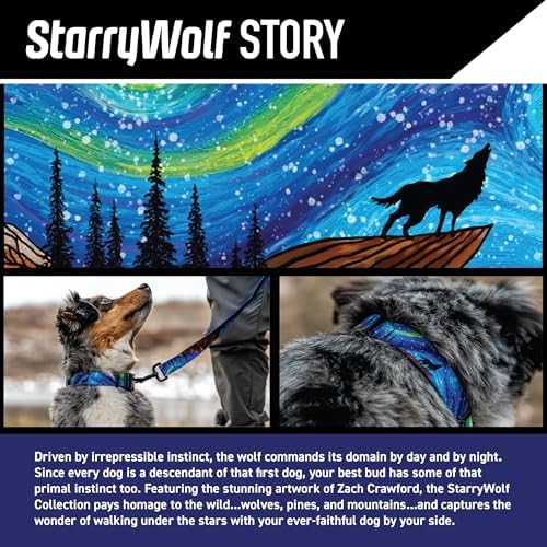 Wolfgang Venture Dog Collar Starrywolf L