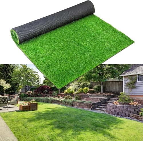 Artificial Grass Rug Turf for Dogs Indoor Outdoor Fake Grass for Dogs Potty Training Area Patio Lawn Decoration (118 x 39 Inch (Pack of 1))