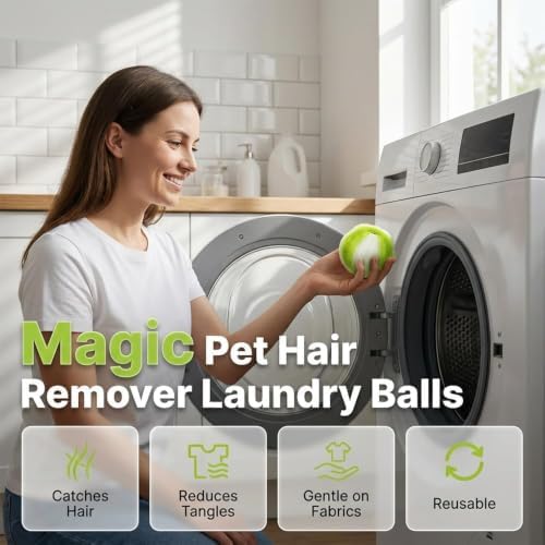 Pet Hair Remover for Laundry (Large Green)