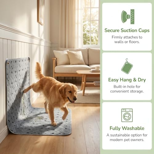 Washable Pee Pad Dog,Waterproof Puppy Training Mat, Reusable Pet Bed Pad
