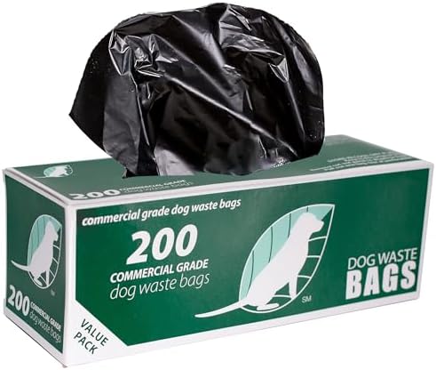 Zero Waste USA Heavy Duty Dog Waste Station Bags, 1 Roll = 200 bags