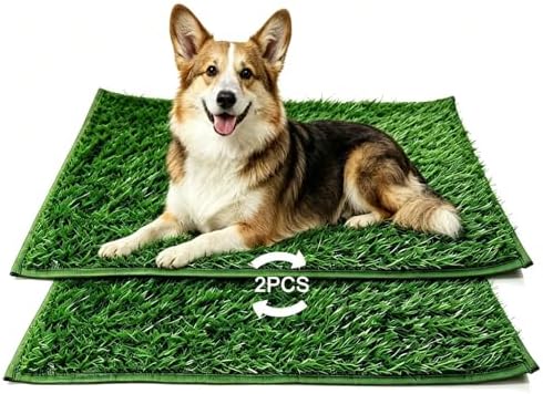 Artificial Grass for Dog Pee Training, Fake Grass Patch for Potty Tray