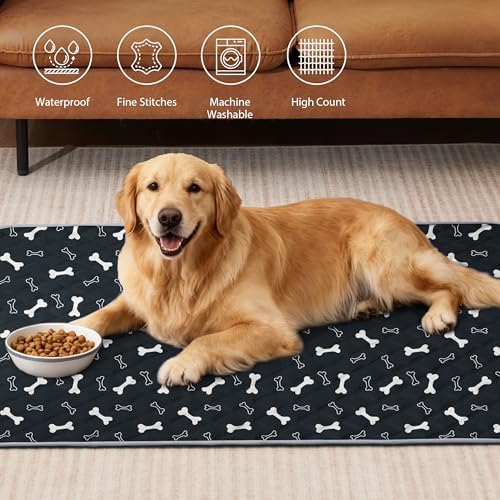 Eterish Washable Pee Pads for Dogs Extra Large 48'' x 60'' 2 Pack