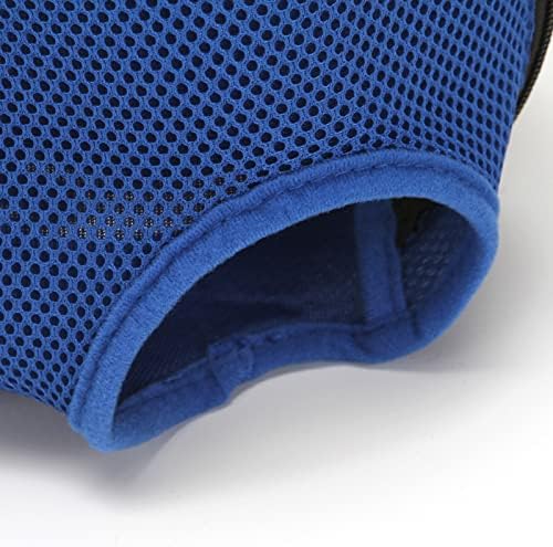 Pet Carrier Backpack Small Size 12x8x10 Inch Front Loading Design Mesh Ventilation System for Hiking Cycling Outdoor Activities Hands-Free Travel Comfortable for Cats Dogs Rides