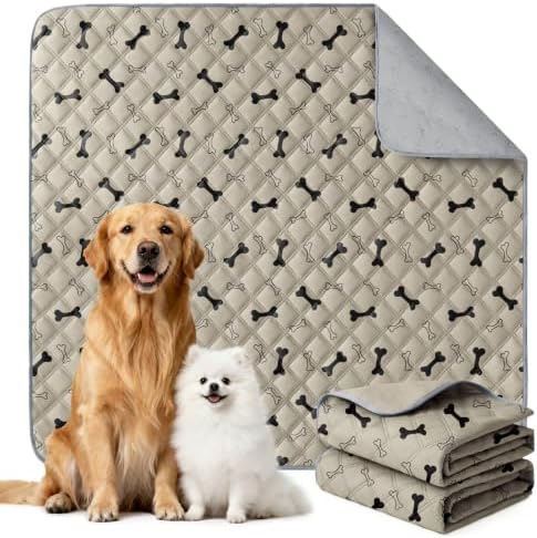 Eterish Washable Pee Pads for Dogs Extra Large 36'' x 48'' 2 Pack