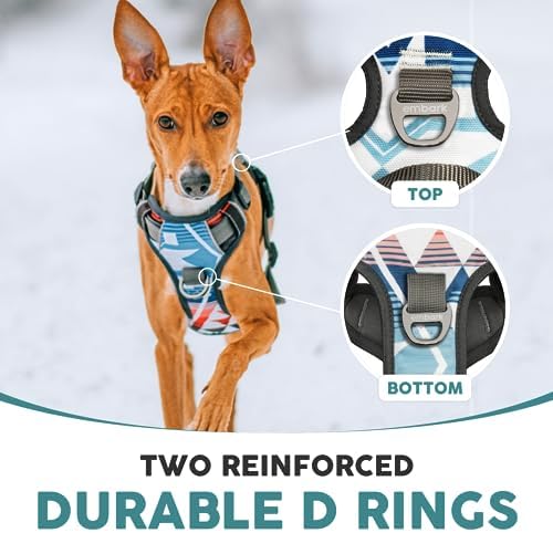 Embark No Pull Dog Harness, Reflective Adjustable Training Vest, No Choke