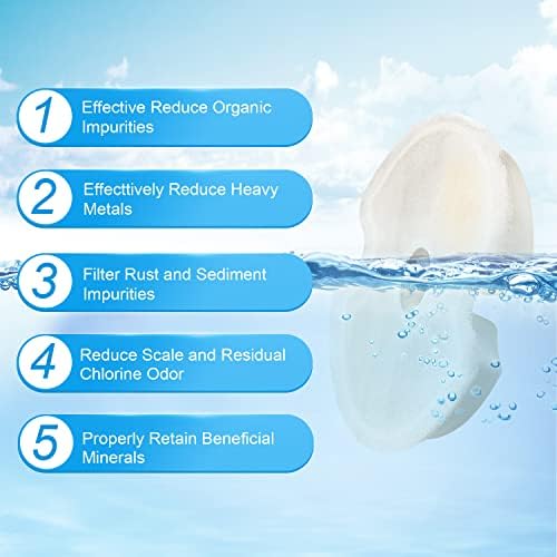 Cat Water Fountain Filters, 12 Packs Replacement Carbon Filters for Automatic Pet Water Fountain, Stainless Steel Cat Water Fountain…