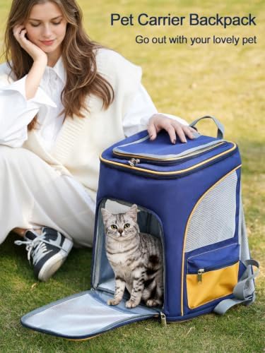 Pet Backpack Carrier for Cat Small Dog Puppy Hiking Travel Carrying Bag