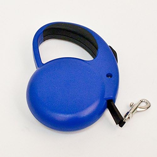 Hyper Pet Retractable Dog Leash, 8 ft. Walking Leash for Dogs up to 8 lbs., Extra Small, Blue