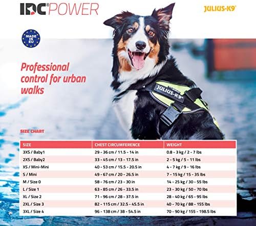 Julius-K9 IDC Powerharness, Size: 3XS/Baby 1, Anthracite