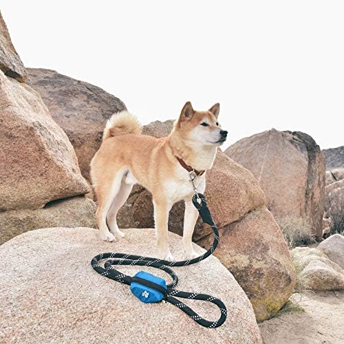 ZippyPaws Dog Poop Bag Holder Leash Attachment (Forest Green)
