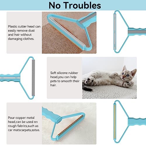 Lint Remover, Pet Hair Remover, Carpet Rake for Dog Cat Fur Removal 1 PCS