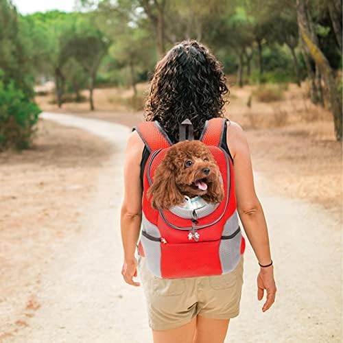 PETCUTE Dog Backpack Carrier Cat Carrier Pet Travel Carriers for Small Dogs and Cats Pet Travel Backpack