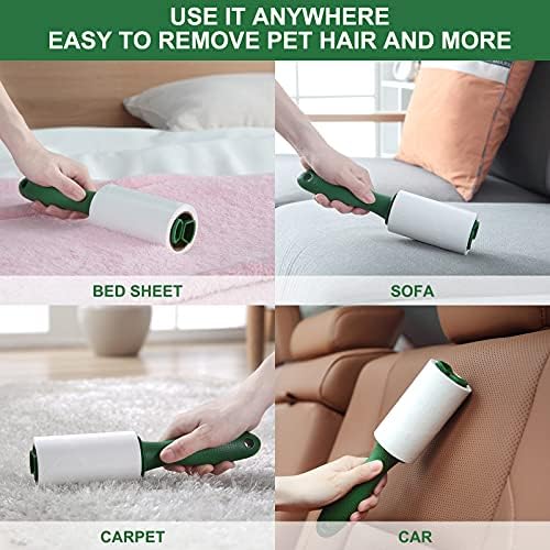 Fedicelly Extra Sticky Lint Rollers Pet Hair Remover for Laundry Clothes Furniture Carpet