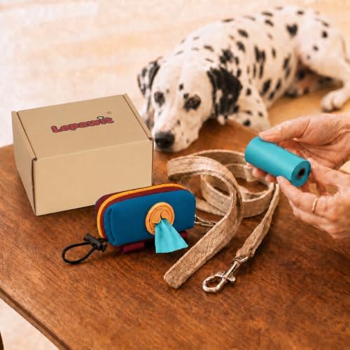 Dog Poop Bags, Thick Leak-Proof Unscented, 16 Rolls, 320 Bags