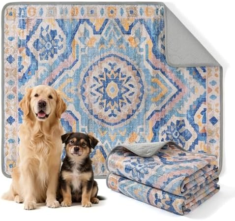NOYAL Washable Dog Pee Pads, Reusable Puppy Training, 2 Pack