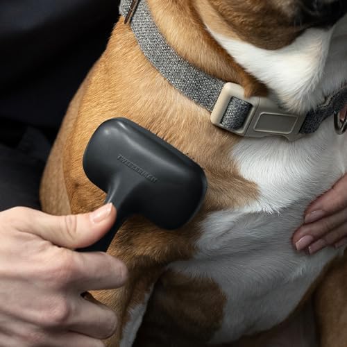 Tweezerman Slicker Brush for Pets-Grooming Brush with Coated Bristles