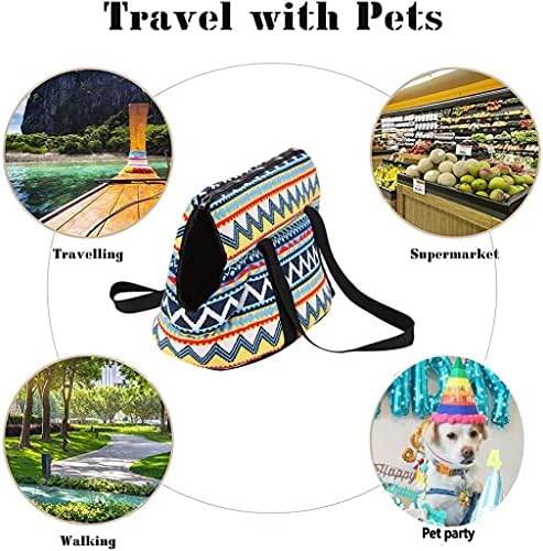 Dog Carrier Backpack Pet Travel Shoulder Backpack，Pet Bag Breathable Head-Out Design for Dog Sling Backpack for Outdoor Activity