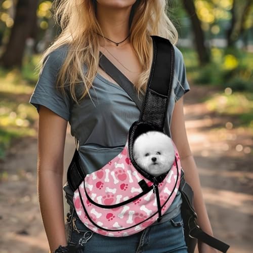 COEQINE Pet Carrier Sling for Small Dogs Puppy Small Bag