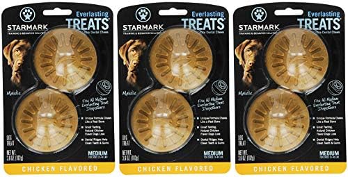 Starmark Everlasting Treats Dental Chews Medium Chicken 2ct. (3pk)
