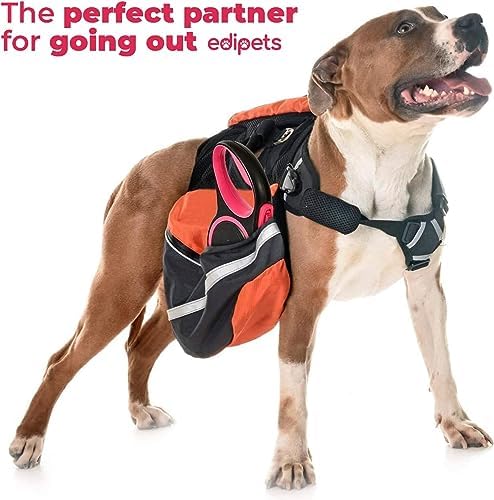 Retractable Extendable Dog Leash, 3, 5 and 8 Metres, Flexible Tape for Training and Walking, with Lock and Brake, Design and Comfortable Grip (8 Metres, Pink)