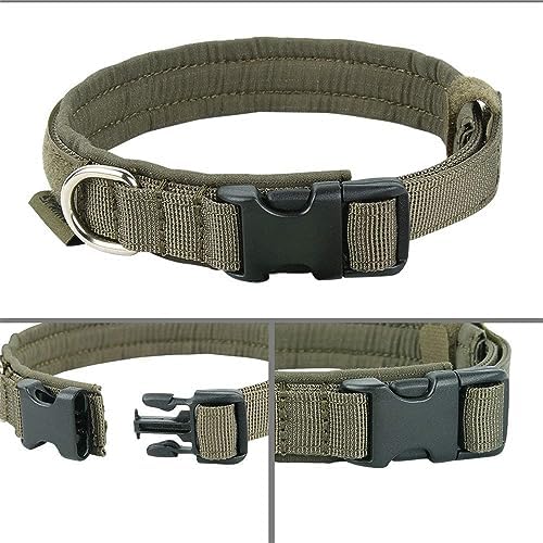 EXCELLENT ELITE SPANKER Military Nylon Small Puppy Dog Collar with Padded