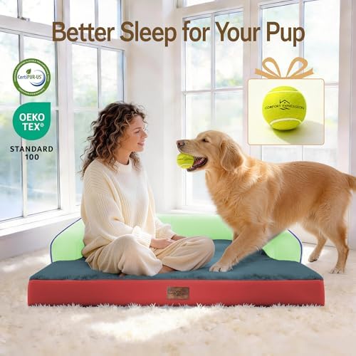 Comfort Expression Orthopedic XL Dog Bed for Large and Extra Large Dogs