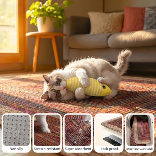 Washable Pee Pads for Dogs 72"x72" 2 Pack Reusable Puppy Potty Pad