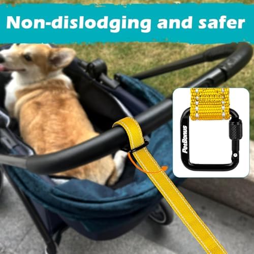PetBonus Dog Leash Wrist Strap with Lockable Clip for Dog Retractable Leash