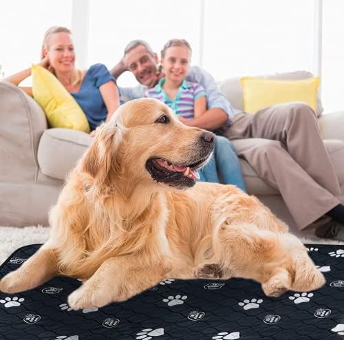 EZwhelp Reusable Dog Pee Pads, Washable Waterproof Mat 24x48 in, 2 Pack
