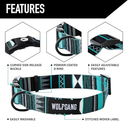 Wolfgang Venture Dog Collar Westernsky M