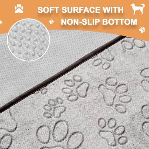 Qeils Reusable Puppy Pads, Washable Pee Pads, Leakproof 55"x 62" 2 Pack