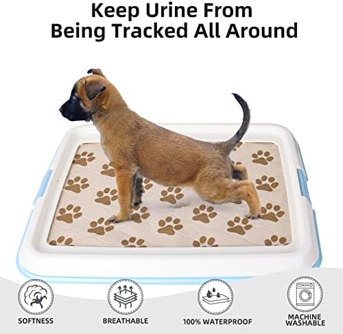 Washable Pee Pads for Dogs | 36"x45" Reusable Puppy Pads | Absorbent Pet Travel Pad | Anti-Slip Waterproof Pet Training Mats with Absorbency for Puppies & Elderly Dogs (XL)