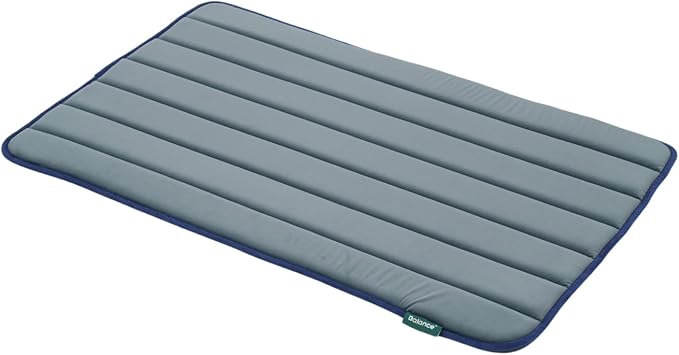 BALANCE Dog Crate Pad, Dog Foam Crate Mat Kennel Pad, Washable Water-Resistant Pet Bed Flat Dogs Cage Mat for Large Dogs