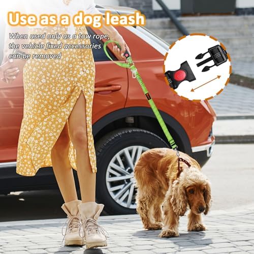 Laqibak Removable Dog Seat Belt Harness for Car, 3 in 1 Pet Seatbelt Leash