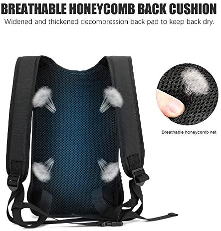 Wakytu Pet Front Dog Carrier Backpacks, Adjustable Dog Backpack Carrier, Comfortable Shoulder Straps, Soft Sponge Cushion, Designed to Fit Pets, S Size, 2-7LB