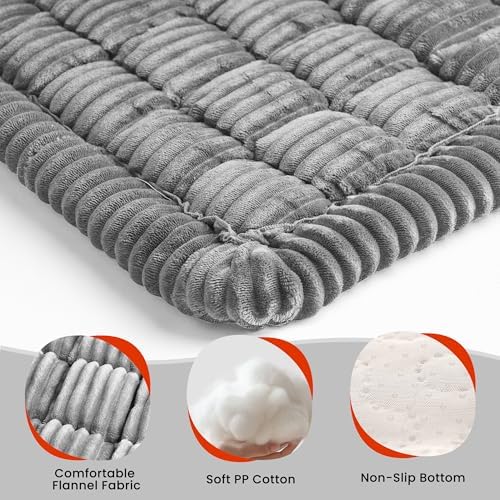 HiPetpy Backseat Dog Bed Mat for Car, Non-Slip Dog Bed for Car Back Seat
