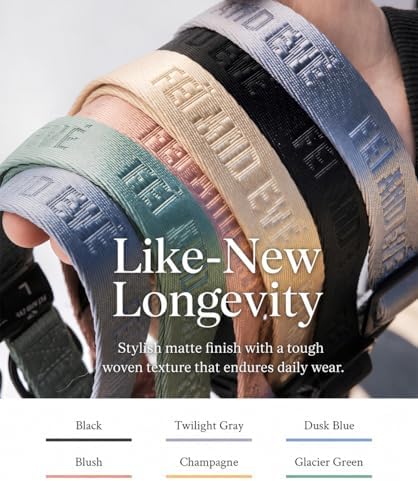 Fei & Eve Classic Dog Collar, Soft & Fur-Friendly