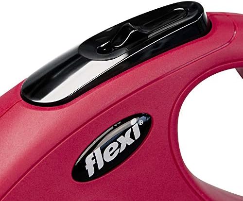 Automatic Leash Flexi New Classic Tape S 5M Red