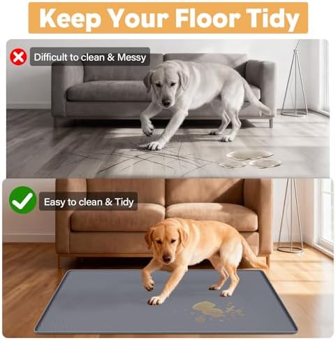 51" x26" Reusable Training Pads for Dogs Silicone Dogs Mat