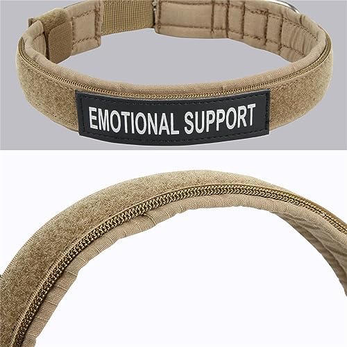 EXCELLENT ELITE SPANKER Tactical Nylon Padded Medium Dog Collar Adjustable