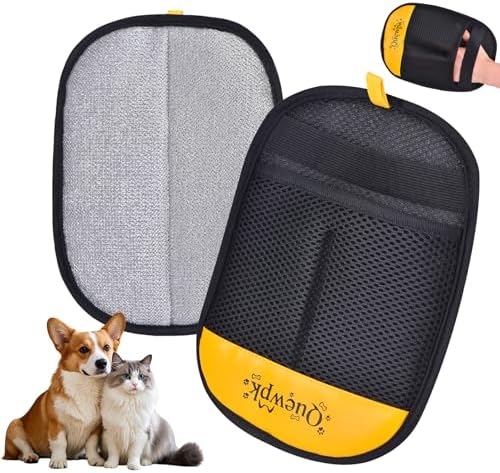 Reusable Electrostatic Pet Hair Removal Glove for Dog and Cat Fur