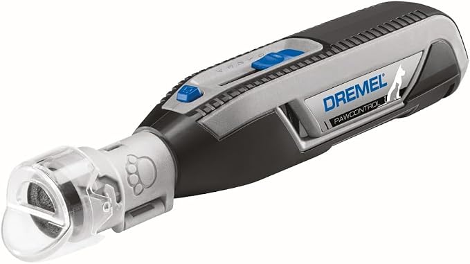 Dremel PawControl 7760-PET Dog Nail Grinder and Trimmer - Cordless & Rechargeable Pet Grooming Tool Kit - Safe for Dogs, Cats, and Small Animals (Amazon Exclusive)
