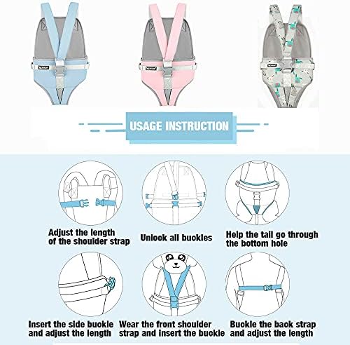 Leconpet Pet Dog Carrier Legs Out Front Backpack Adjustable Teddy Outdoor Chest Backpack for Small and Medium Dog with Fixed Buckle on the Back, More Comfortable to Carry (Small, Pink)