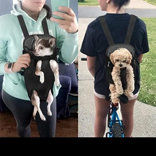HEEPDD Pet Carrier Backpack, Legs Out Front Cat Dog Carrier, Lightweight Soft Mesh Breathable Bag for Walking Hiking, Small